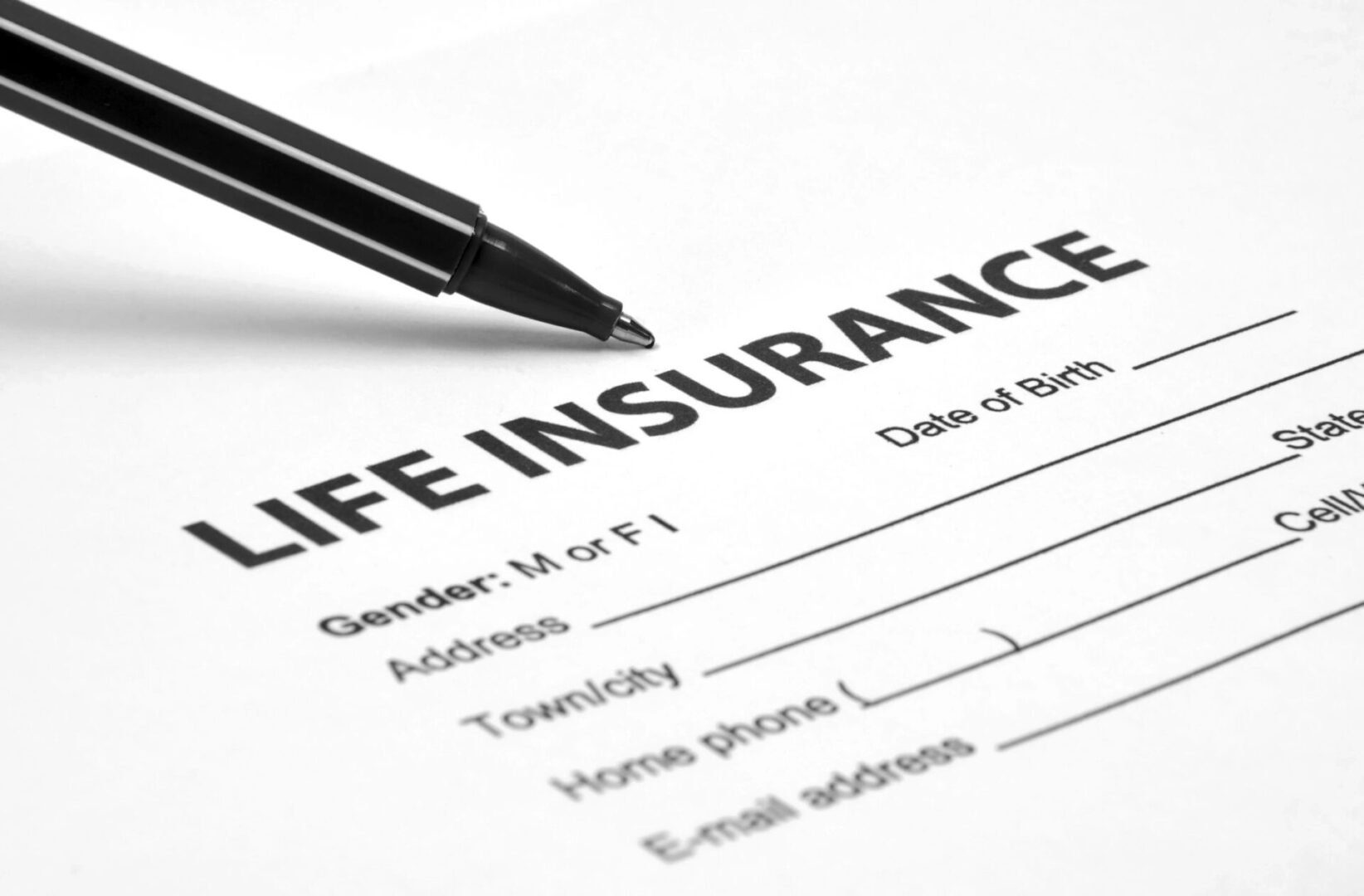 application for whole life insurance